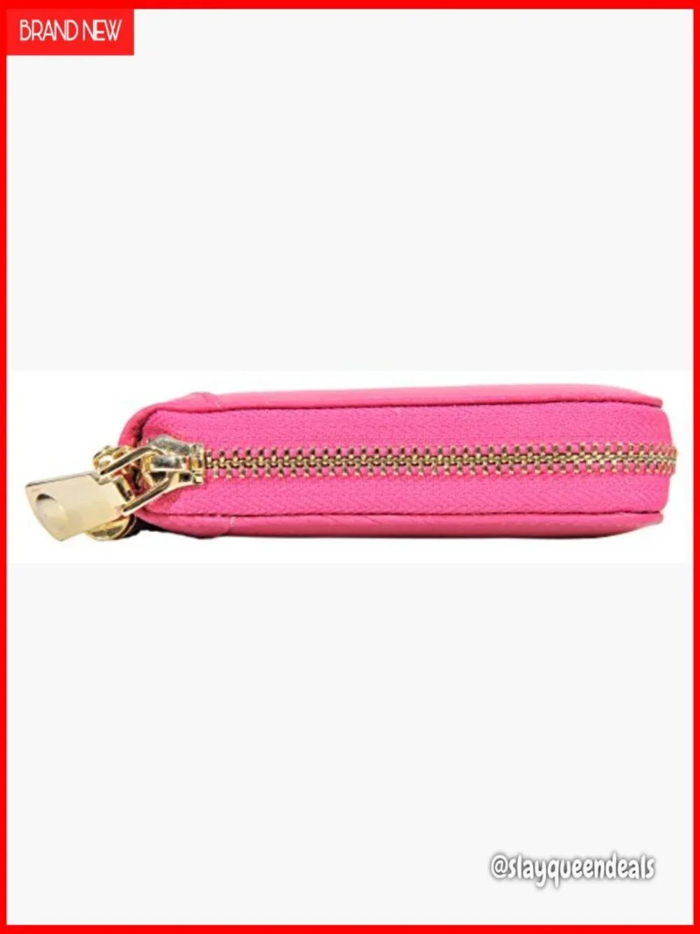Leather RFID Blocking Card Holder Wallet with 60 Slots Zipper Case